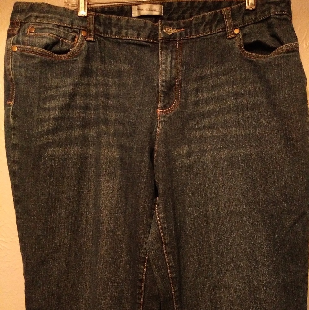 Woman's plus size jean's Christopher & Banks size